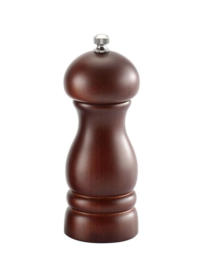 Manual Pepper Mill Brown/Silver 5inch